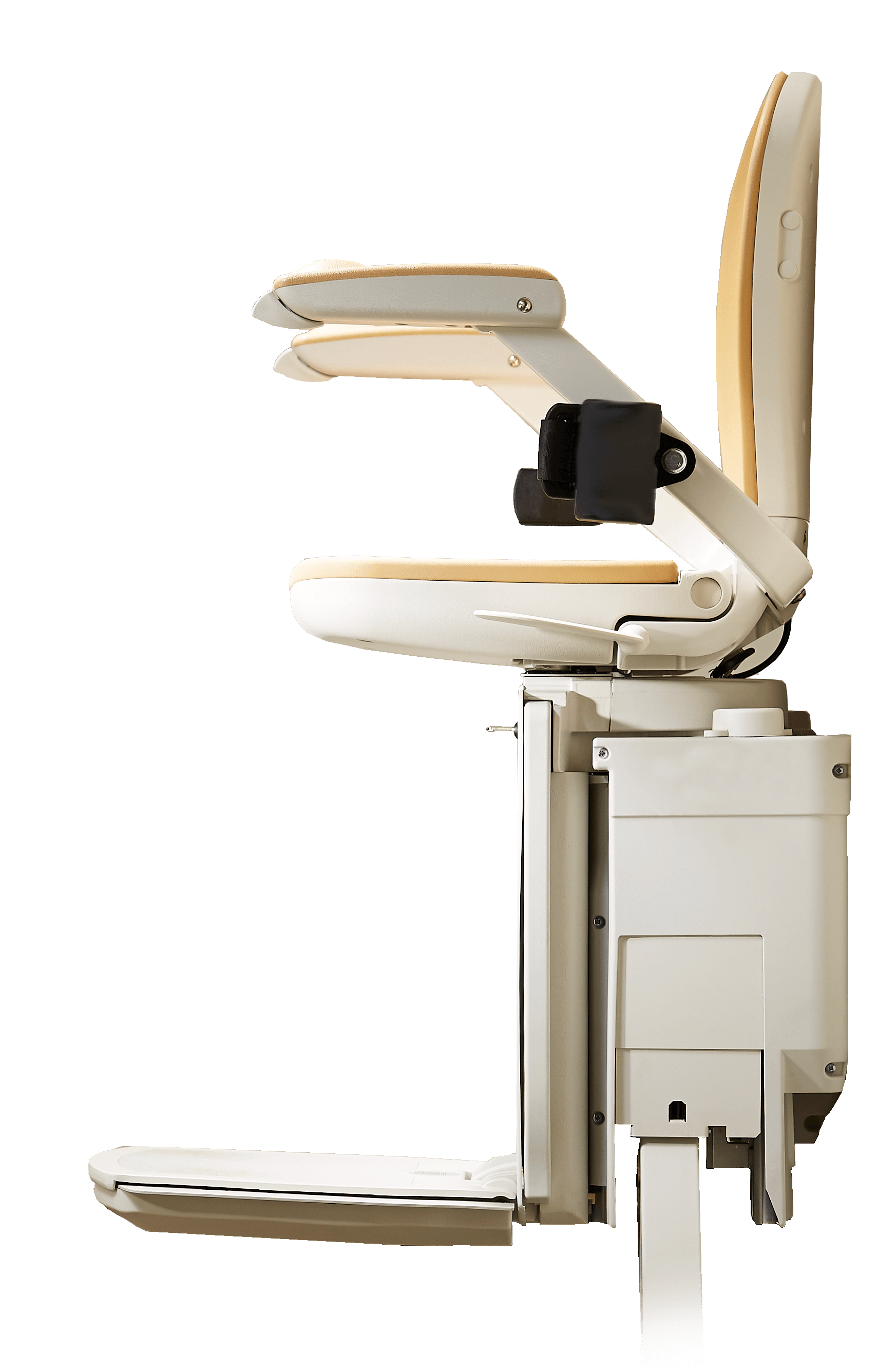 Acorn curved Stairlift side view in Pennsylvania