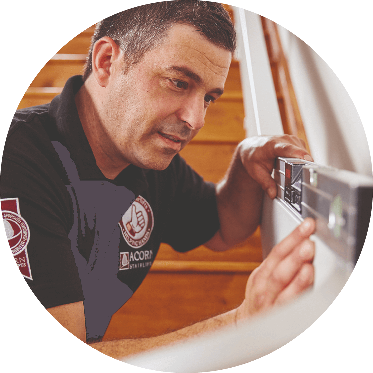 Acorn curved Stairlift aftercare in Pennsylvania